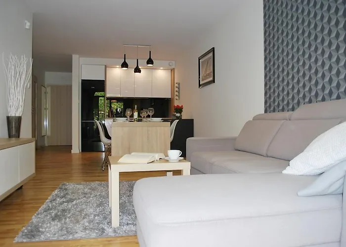 Lägenhet Apartmorze Fregata Jastrzębia Góra